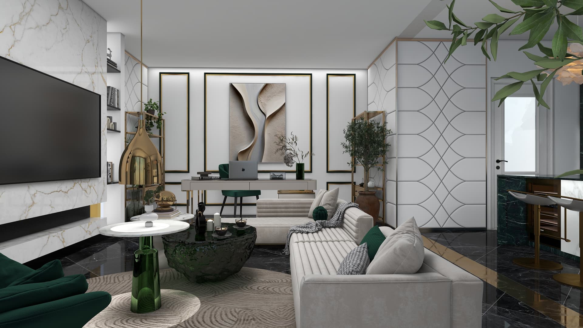 Villa Meridian interior