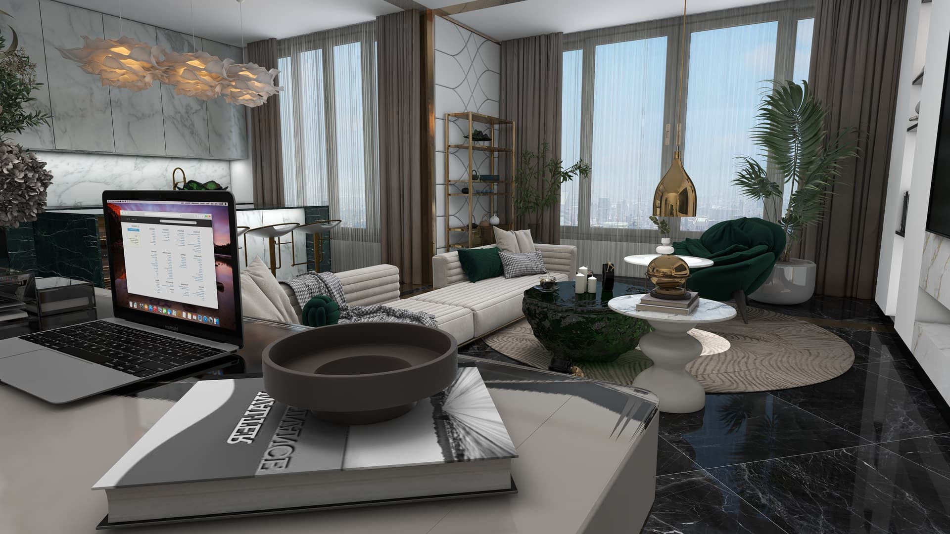 Villa Meridian interior